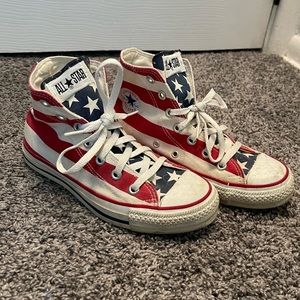 Vintage Converse Chuck Taylor American Flag
